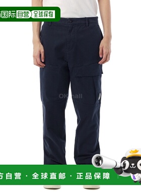 韩国直邮CP COMPANY 弹力缎纹宽松工装裤 (19CMPA067A 005529G 88