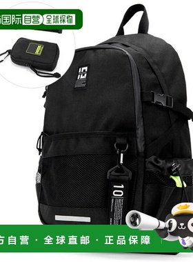 韩国直邮PEEPS 外出行便携通勤百搭knockoutBP(bk)双肩包