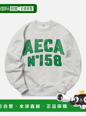 韩国直邮AECA 男士卫衣AWCMFWBBTSSOV002A5BD OVERSIZE TEAM AECA