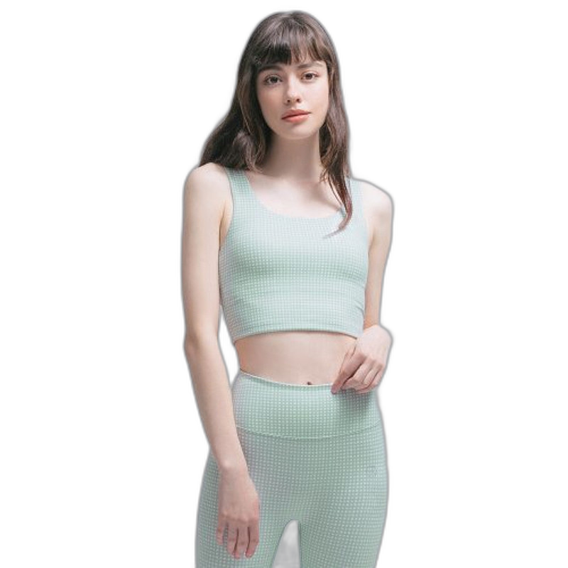 韩国直邮BARREL 女士运动背心5001232034 BARREL FIT GINGHAM CHEC