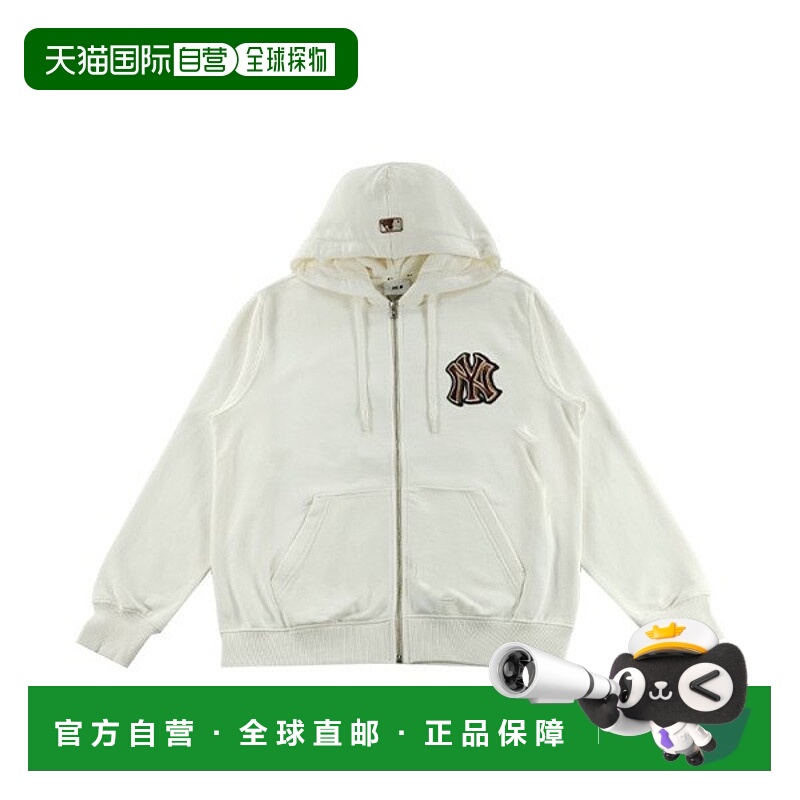 韩国直邮MLB MLB 官方基本款巨型徽标连帽衫 3ATRB0224-50IVS