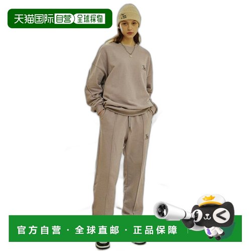 韩国直邮WAIKEI韩国小众设计师狗狗图案时尚日常裤子YK21STPT08