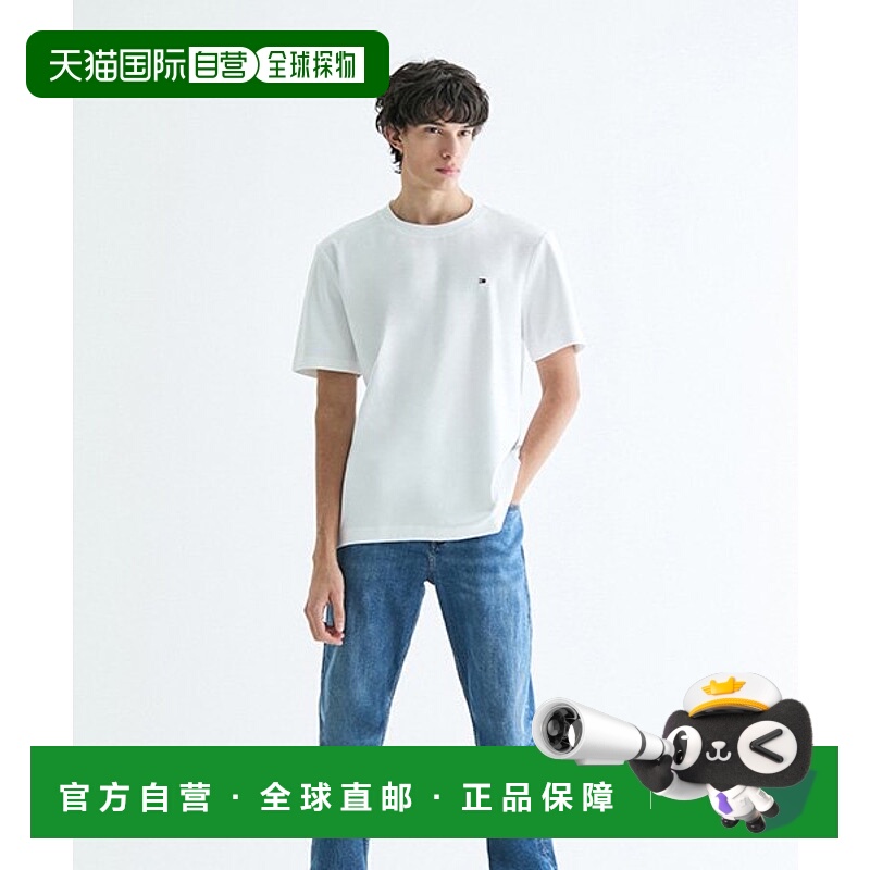韩国直邮TOMMY HILFIGER 男士T恤T12E1TPO100MT2YBR