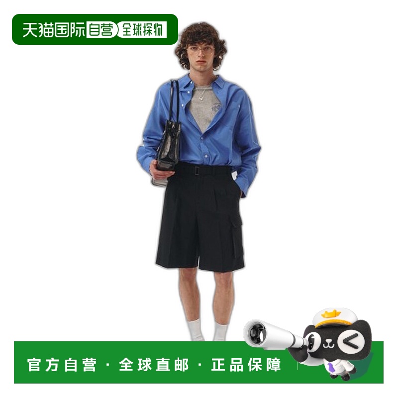 韩国直邮Dunst2023秋冬新品中性风经典男士衬衫UDPA3B325BK羊毛