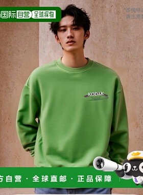 韩国直邮KODAK正品新款美式校园时尚运动男女同款卫衣K4123LFS16G