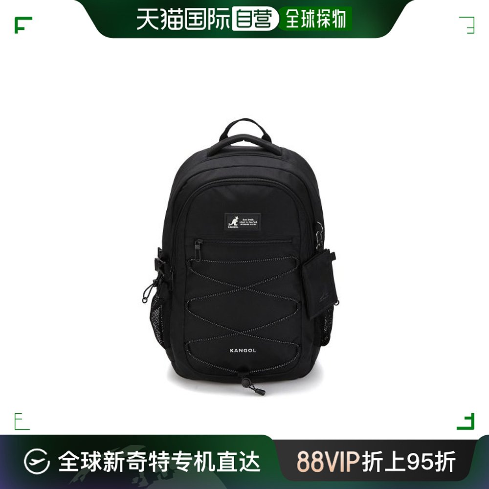 韩国直邮Kangol包包(新世界江南店)JACKY双肩包 QE0004黑色-封面