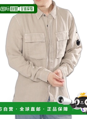 韩国直邮COMPANY  破损 Lino Cotone 口袋衬衫 男士衬衫 14CMSH29
