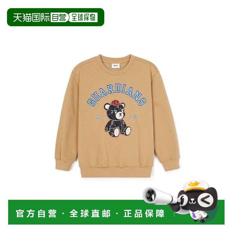 韩国直邮MLB MLB 儿童长袖 T 恤 NQK 7AMTC0144-45BGS Mono Bear