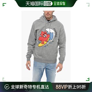 韩国直邮DSQUARED2连帽衫 858MGray S25555 连帽卫衣男S71GU0586