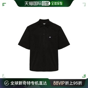 男OMGG002C99FA 韩国直邮OFF 衬衫 1001BLACK WHITE24SS长袖 B001