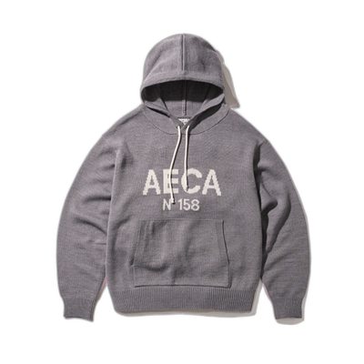 韩国直邮AECA WHITE 男士连帽衫AWCMFWBCKNISO001G3BB AECA BIG L