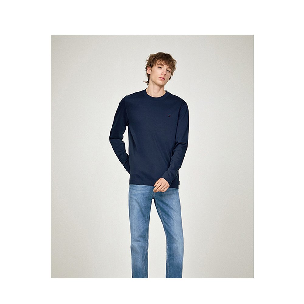 韩国直邮TOMMY HILFIGER 男士T恤T12E7TPO100MT1DW5高档正品舒适