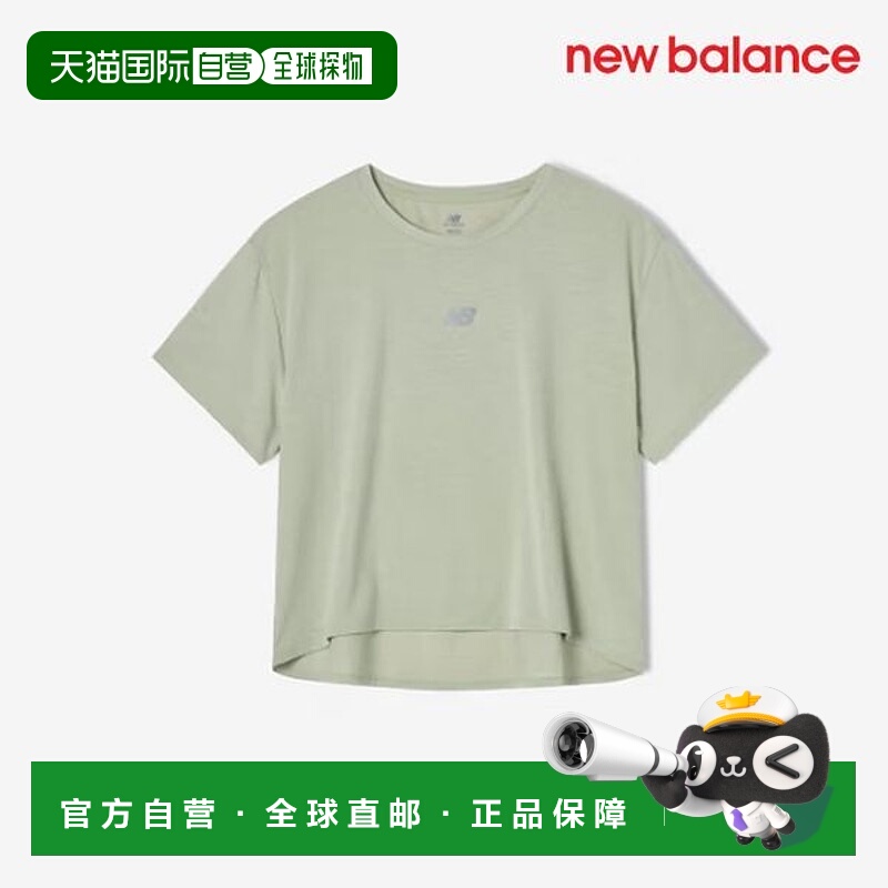 韩国直邮NEW BALANCE 短袖 T 恤 U6 NBNEF2V352 49 WT51133 W 中