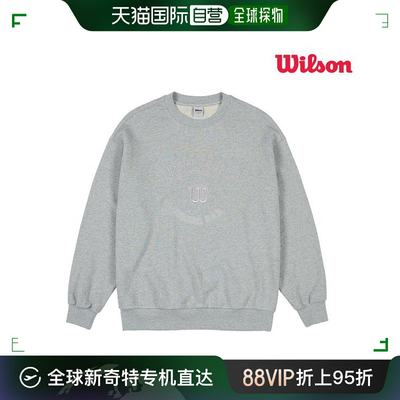 韩国直邮Wilson 运动T恤 [WILSON] 棉 套头衫 拱形 7661 灰色 长T