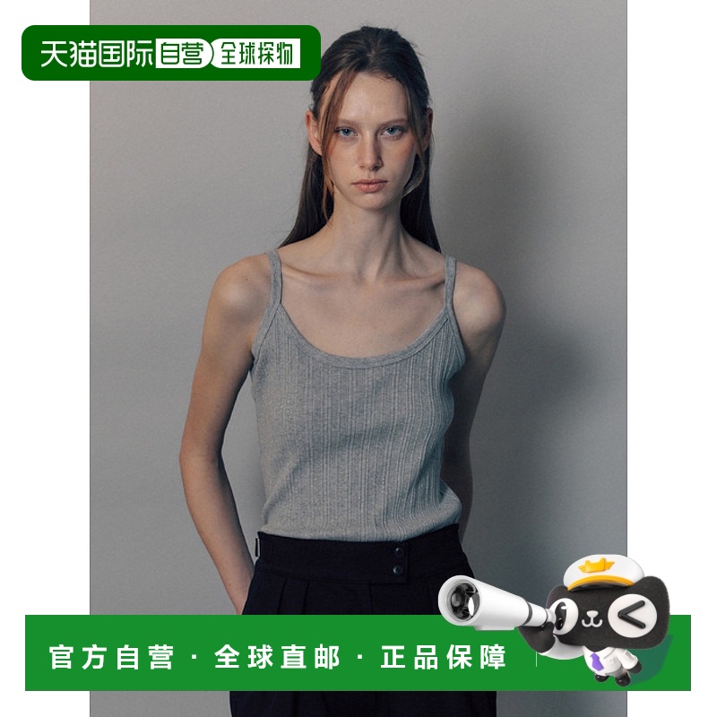 韩国直邮NOTHING WRITTEN正品吊带衫302423592Lessi cotton sleev