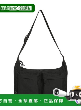 韩国直邮KANGOL Retrocore 标准分体斜挎包 3339 黑色 (KREBCB333