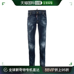 BLUE 韩国直邮DSQUARED223FW直筒裤 男S74LB1335S30664470NAVY