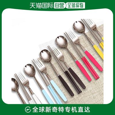 韩国直邮[MOHO COTERRY] 成人用 基本款 3种 包装(勺子+筷子+叉子