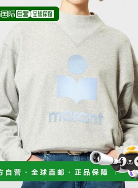 韩国直邮Isabel Marant 连帽 T 恤 SW0003FAA3M56E02GY 灰色 DOM