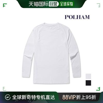 韩国直邮[POLHAM] 男款 清爽风格 长袖 T恤_PHC2TR1400