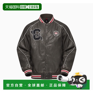 男款 韩国直邮Converse 棒球服 舒适品牌Logo字母长袖 军绿 AW24