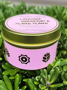 手工蜡烛-薰依草天竺葵依蘭