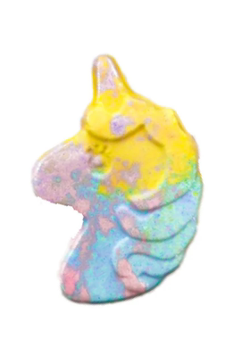 独角兽造型泡澡浴球-蓝风铃