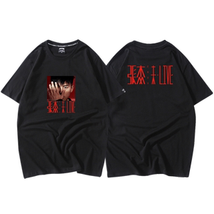 张杰同款衣服2024未live演唱会短袖T恤男女宽松应援服周边上衣夏