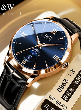 2025新款IW爱沃驰男士手表自动机械表官方正品商务风高级品牌腕表