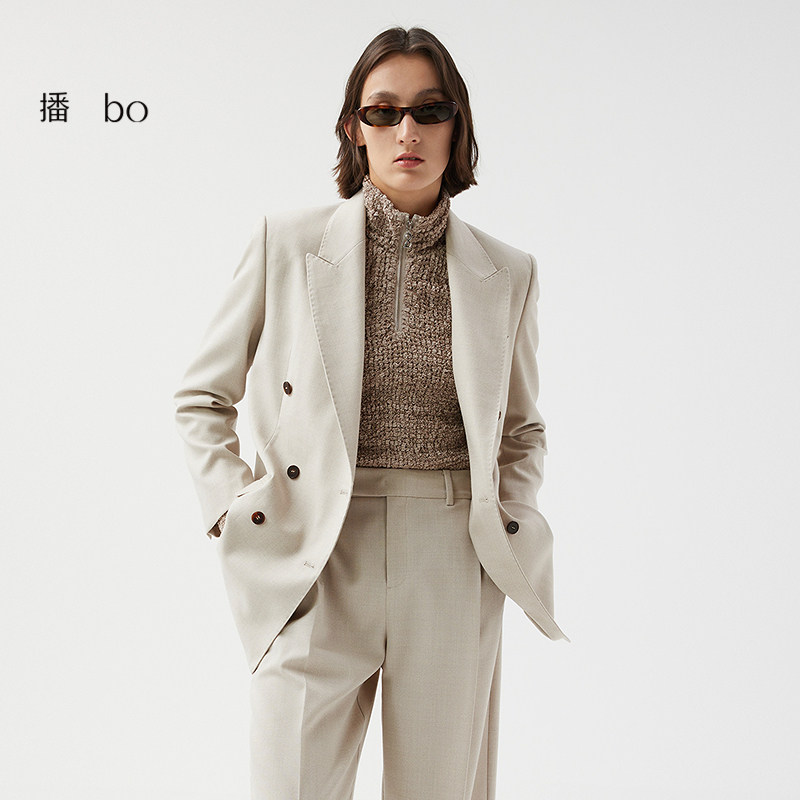 【播奥莱】播 bo 商场同款西装外套气冬通勤西服BDQ4XD0606