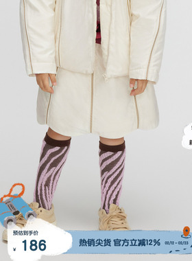 播broadcute童装羽绒半裙男女冬季新款童轻薄保暖短裙KGQ4B447