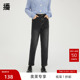 高腰显瘦通勤休闲 早春铅笔裤 播奥莱 播做旧牛仔裤