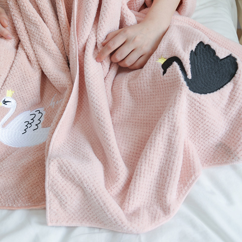 Mancroche swan Bath towel household take a shower adult towel soft water uptake Quick drying Wrap chestin the Home Fabric , Towel/Bath towel/Bathrobes , Bath towel  category - from Buy2taobao.com to provide professional Taobao agent buy service