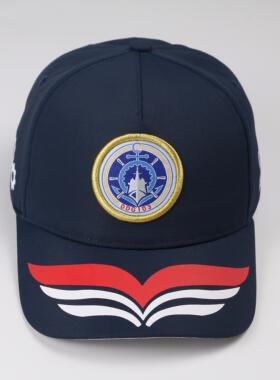 青林茂055型导弹驱逐舰103鞍山舰刺绣速干藏青五片棒球帽