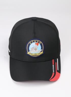 055型导弹驱逐舰101南昌舰刺绣舰训款黑色速干五片棒球帽