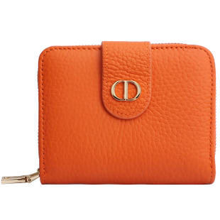 真皮钱包女士短款小巧精致高档卡包一体2025新款爆款钱夹小众设计