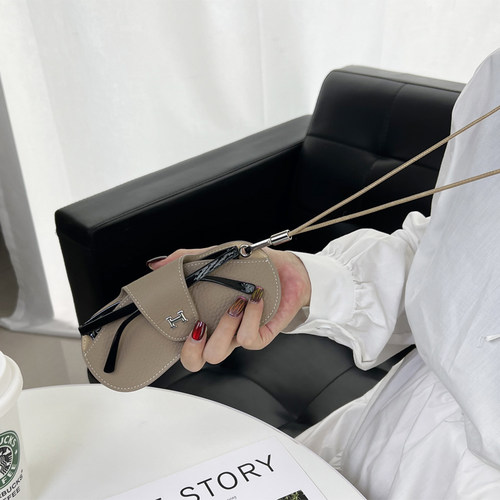 眼镜保护套挂脖眼镜袋墨镜收纳袋