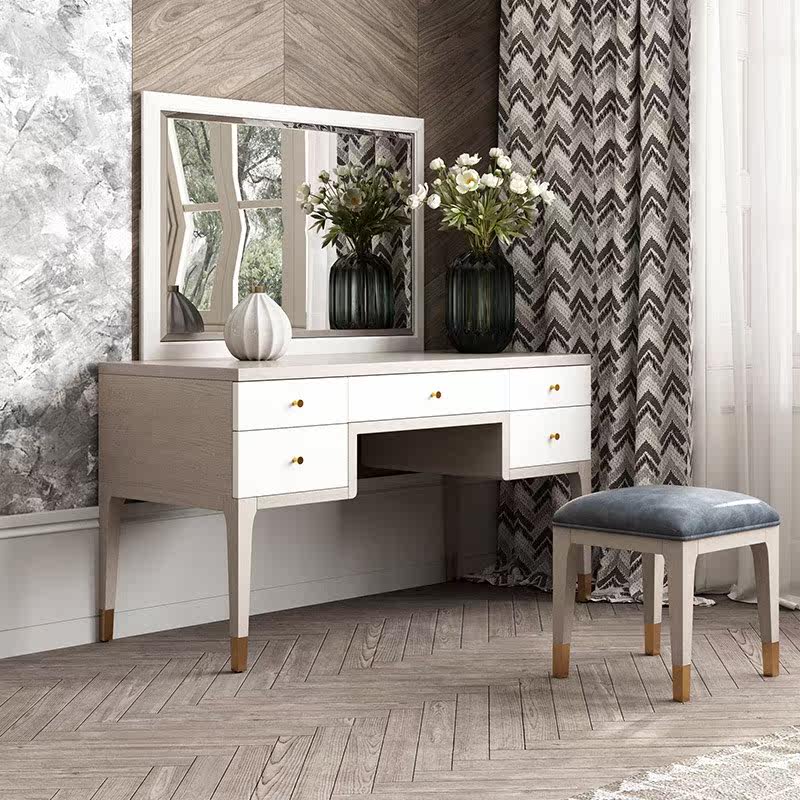 【5折特惠】优梵艺术Light简约现代卧室梳妆台柜子小户型抽屉储物在类目 住宅家具, 桌类, 梳妆台/桌中 - 来自Buy2taobao.com提供专业的淘宝代购服务