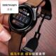 适用华为手表gt2疯马皮GT3真皮表带watch3 4pro磁吸扣牛皮表链22