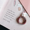 Cartoon silica gel Ring Hand rope Pendants Pendant mobile phone currency Fall the republic of korea Female models Love Apple Jewelry