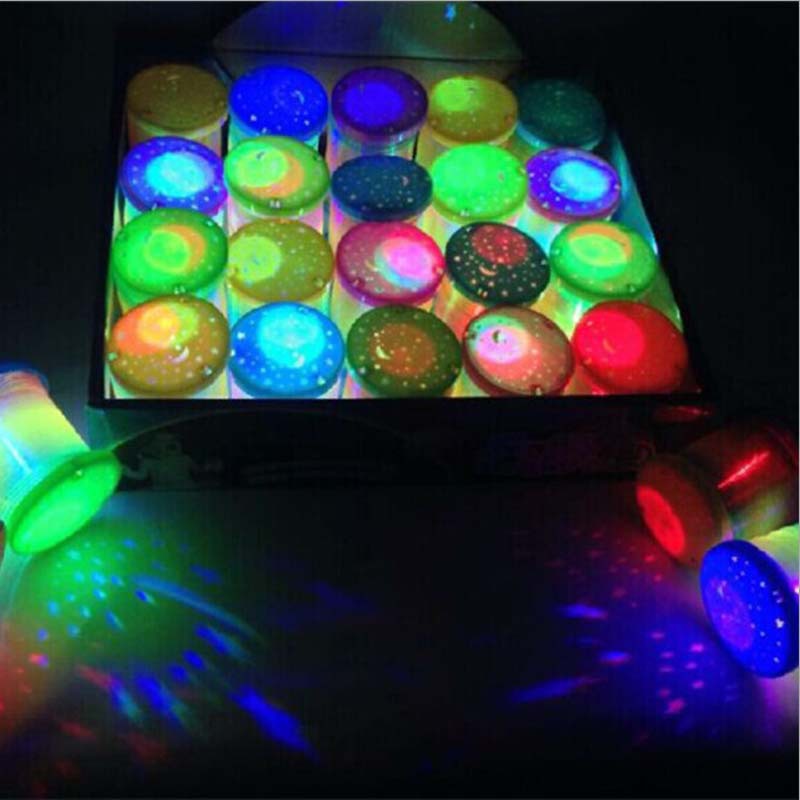 魔法发光七彩塑料魔力星空投影灯