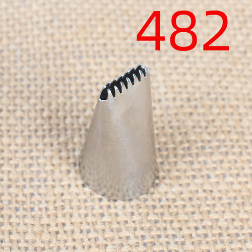 不锈钢裱花嘴双面锯齿编织花篮