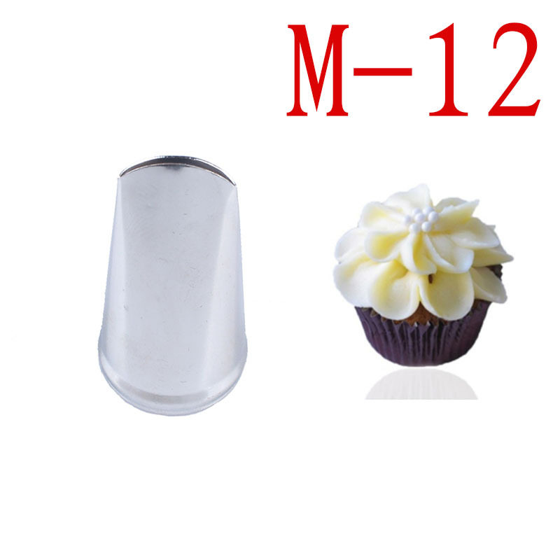 M-12康乃馨裱花嘴304不锈裱花嘴/裱花枪/裱花