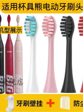 适用beddy bear韩国杯具熊电动牙刷头CRYS-BIG成人替换头BIG系列
