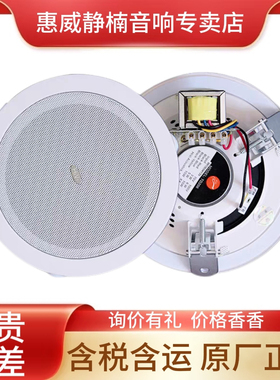 Hivi/惠威TD201/TD202吸顶喇叭套装音箱背景音乐定压功放吊顶音响