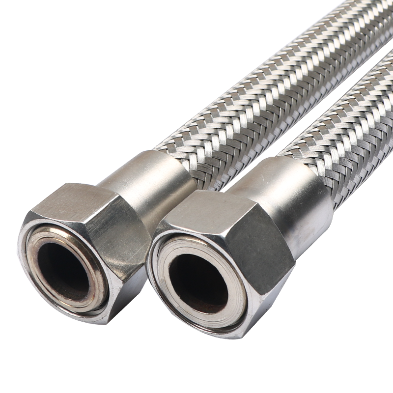 304不锈钢波纹管1寸DN25高温高压工业金属软管钢丝蒸汽编织网软管