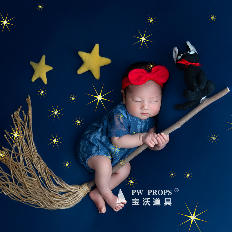 新生儿摄影道具卡通主题宝沃道具
