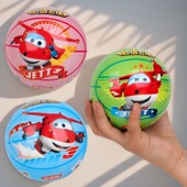 超级飞侠拍拍球彩印球儿童皮球小球玩具弹力球充气卡通球类0 2岁