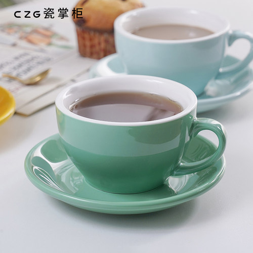 瓷掌柜欧式小奢华陶瓷咖啡杯套装