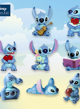 enesco迪士尼史迪奇手办星际宝贝Stitch史迪仔摆件